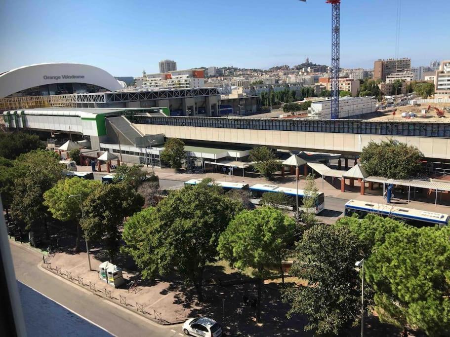 St Velodrome 3 Chambres Parking 8 Couchages Neuf Marseille Kültér fotó
